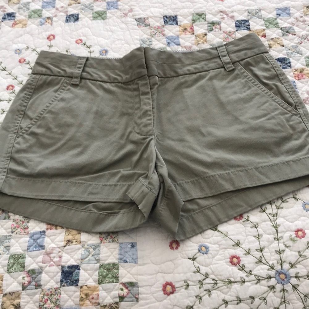 JCrew classic chino shorts